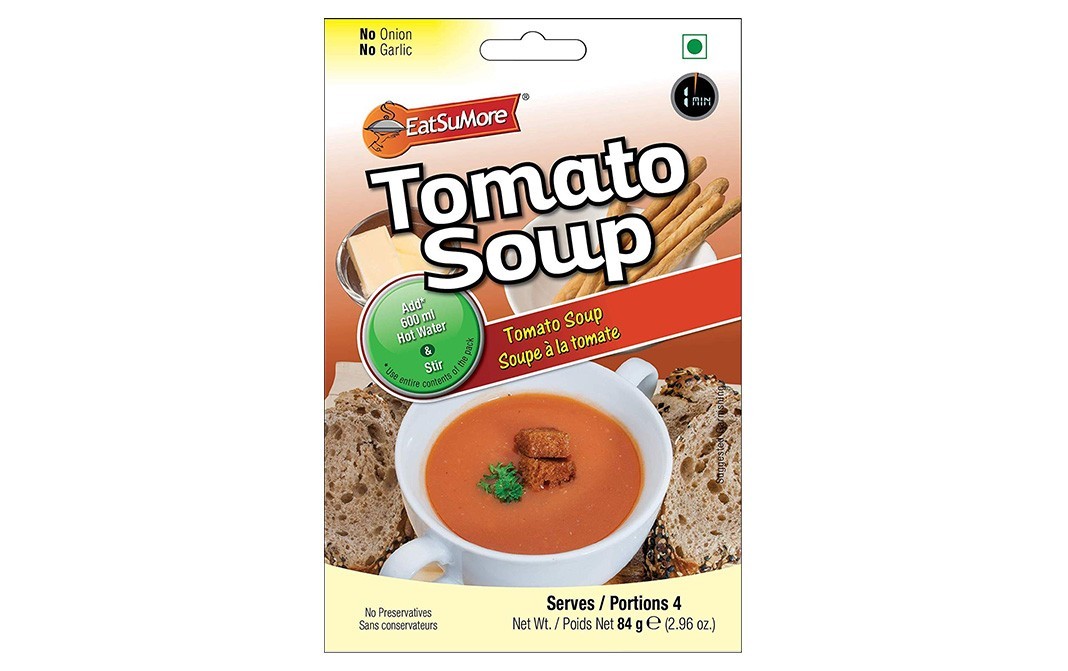 EatSuMore Tomato Soup    Pack  84 grams